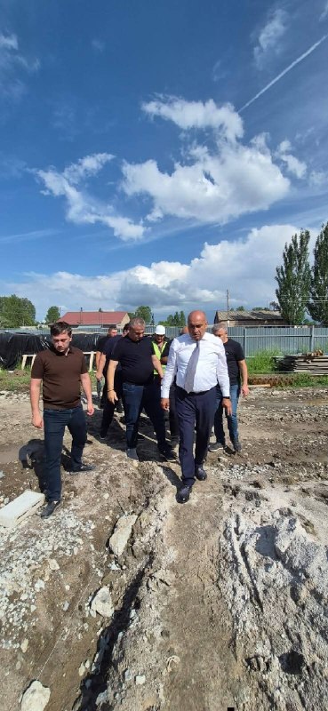 Строительство детского сада в населённом пункте Гарибджанян Ширакской области