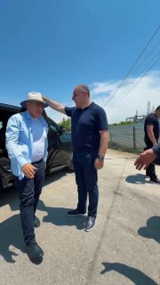 Никол Пашинян на стройплощадке детского сада в селе Горован, Веди