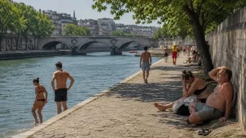 Последствия аномальной жары во Франции