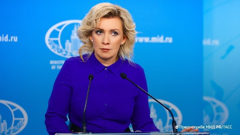 Мария Захарова на брифинге о выборах в Спитаке