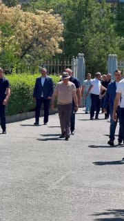 Никол Пашинян в церкви Сурб Саргис в Нор Норке, Армения