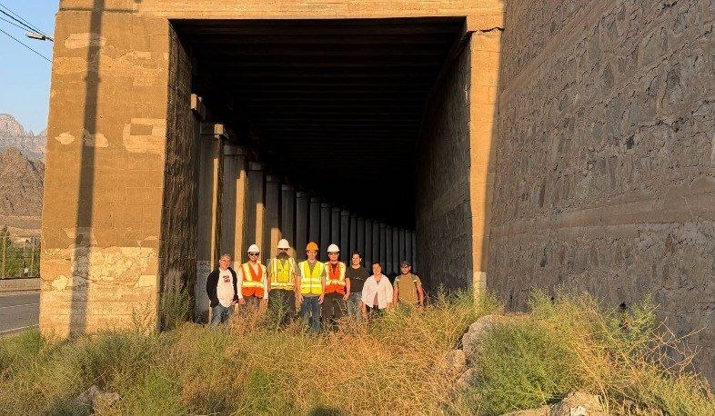 Представители AECOM и правительства Армении на площадке TRIPP в Армении