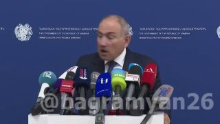 Премьер-министр Никол Пашинян выступает с заявлением о национализации «Араратцемента»
