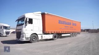 Дистанционно управляемая машина для разминирования весом около 20 тонн, подаренная ЕС Армении, в Спитаке