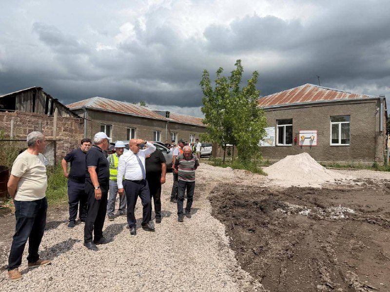 Строительство новой школы в Лори, Армения