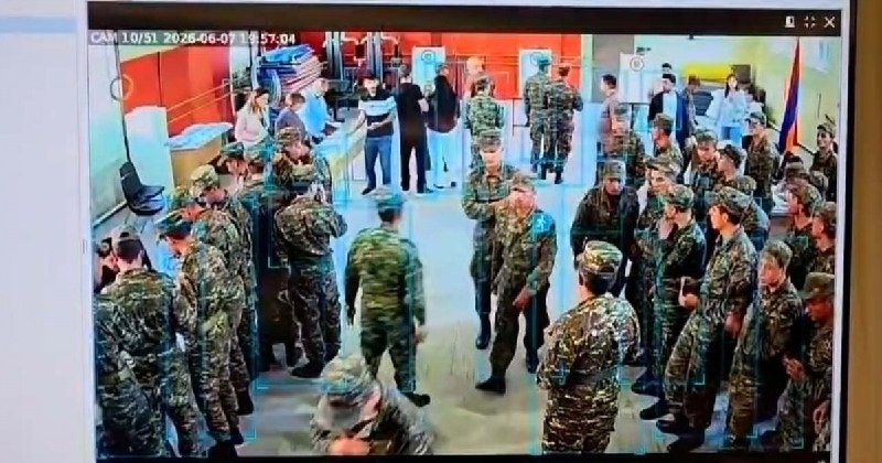 Избирательный участок в Спитаке, Лори, где ЦИК отменил результаты голосования