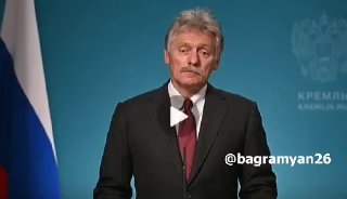 Пресс-секретарь президента России Дмитрий Песков на брифинге