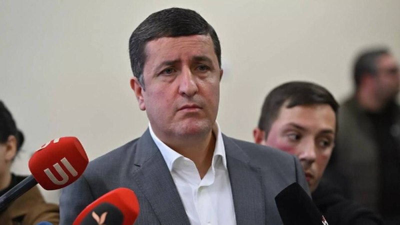 Арест кандидата в депутаты Давида Казиняна в Спитаке, Лорийская область
