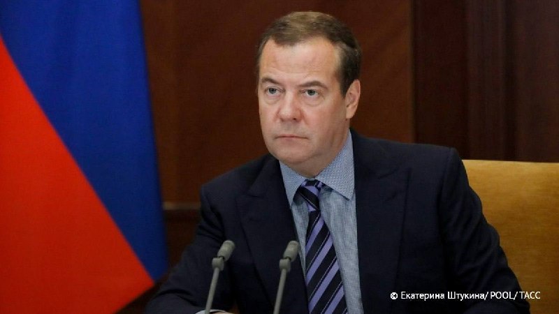 Дмитрий Медведев выступает на заседании в Москве, фото к заявлению о выборах в Армении