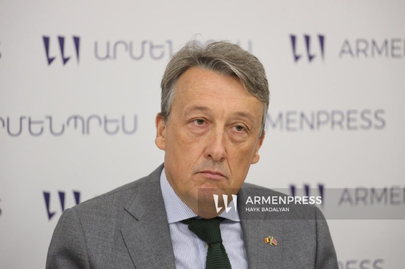 Посол Бельгии в Армении Эрик Де Мунк в интервью, Ереван