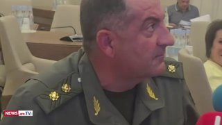 Начальник Генштаба Эдвард Асрян комментирует голосование солдат на выборах в Спитаке