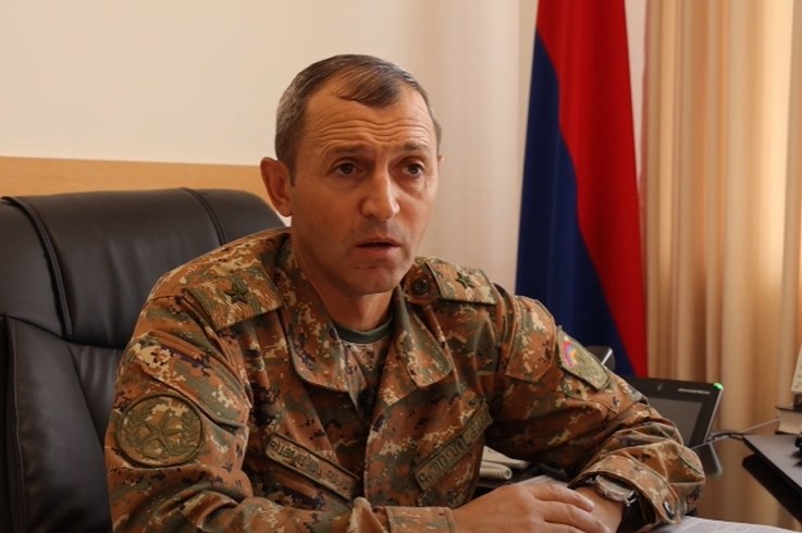 Официальный документ или указ об освобождении Армена Гёзаляна от должности командира Специального армейского корпуса