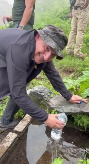 Никол Пашинян на озере Севан, Армения