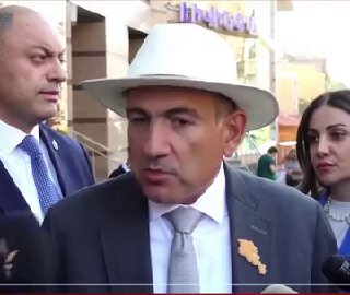 Никол Пашинян на пресс-конференции в Ереване